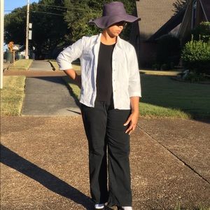 White Blouse, sz 16, button down, short sleeve